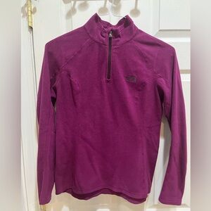 Women’s North Face Fleece Quarter Zip - Size S